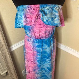 Band Of Gypsies Strapless Maxi Dress